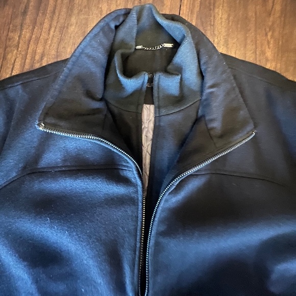 Calvin Klein Men's Wool Blend Coat, Double Zip, Quilted Lined, Size XL - Picture 3 of 16